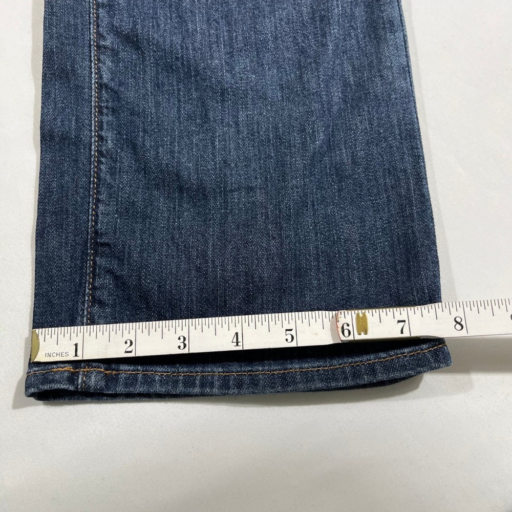 L.L.Bean Favorite Fit Jeans Women 12 MT Blue Straight Leg Medium Wash 292220 - Picture 13 of 13